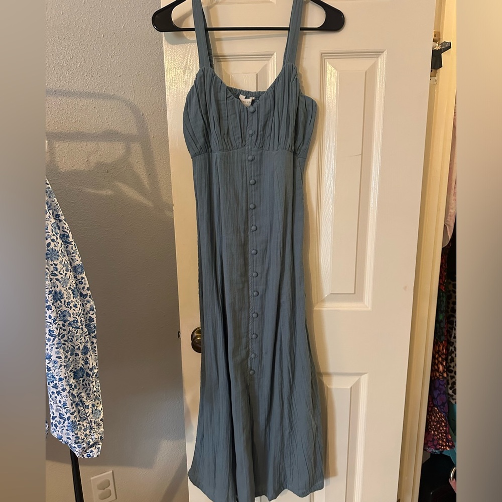Steel Blue Maxi